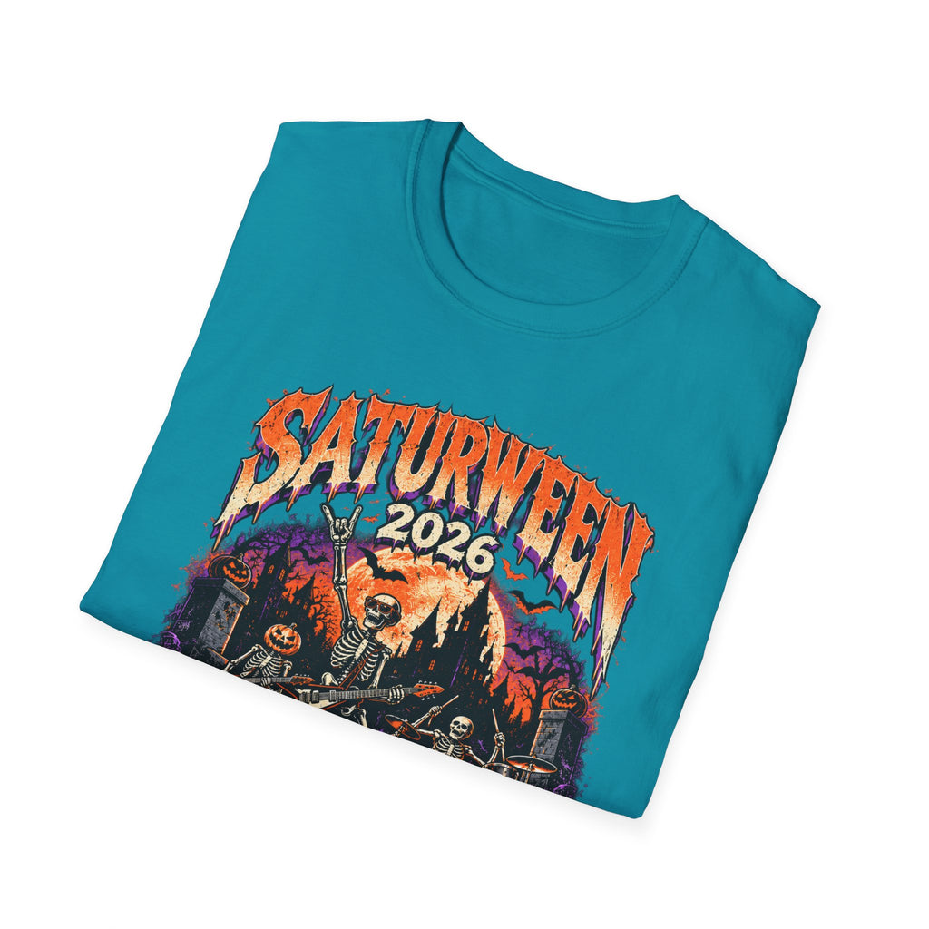 Saturween 2026 World Tour T-Shirt | Halloween Pumpkin Tour Tee