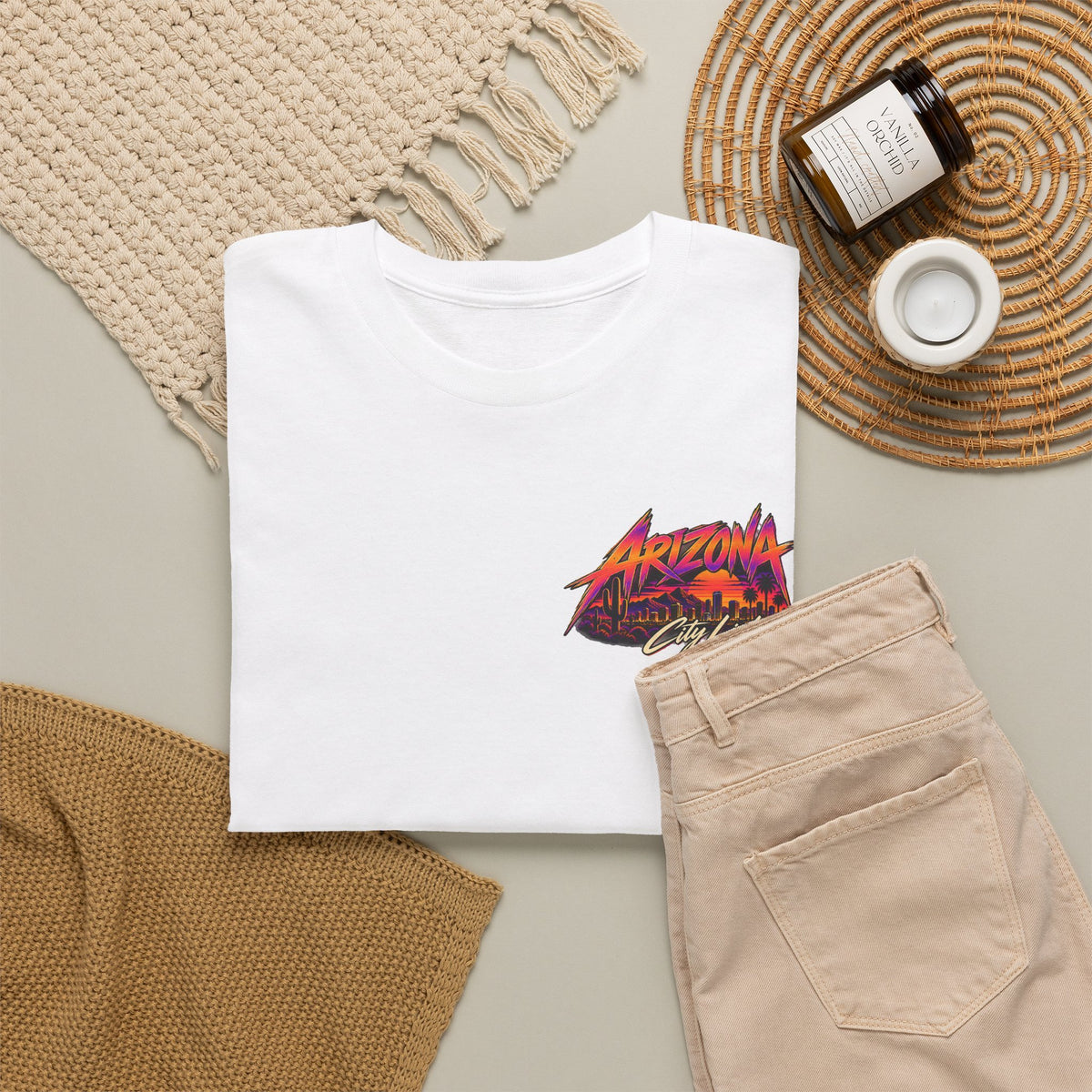 Arizona Lights tee