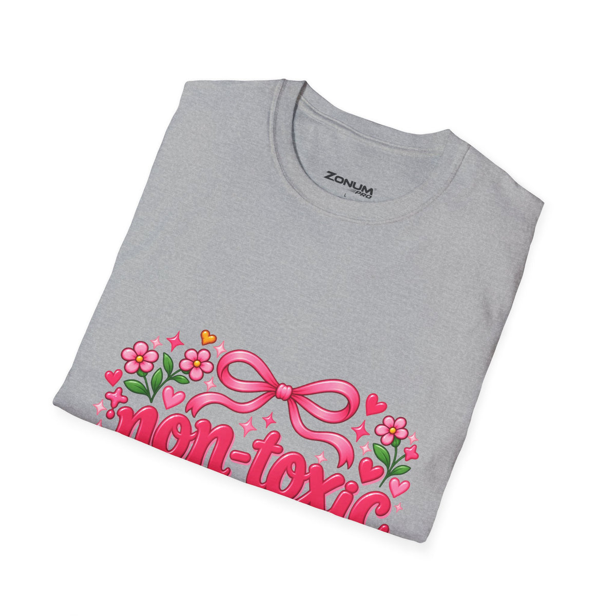 Non-Toxic Pink Graphic T-Shirt 🎀💕