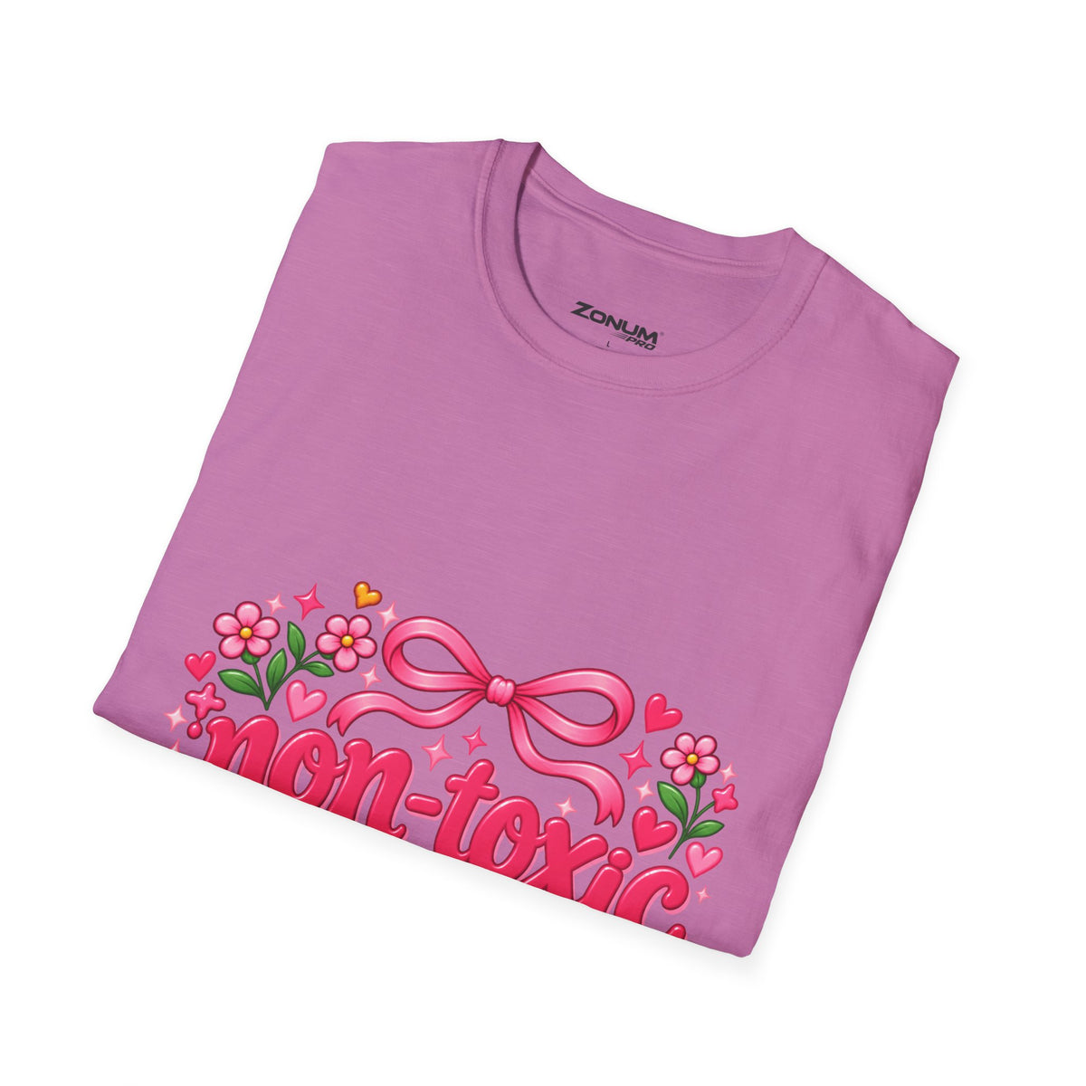 Non-Toxic Pink Graphic T-Shirt 🎀💕