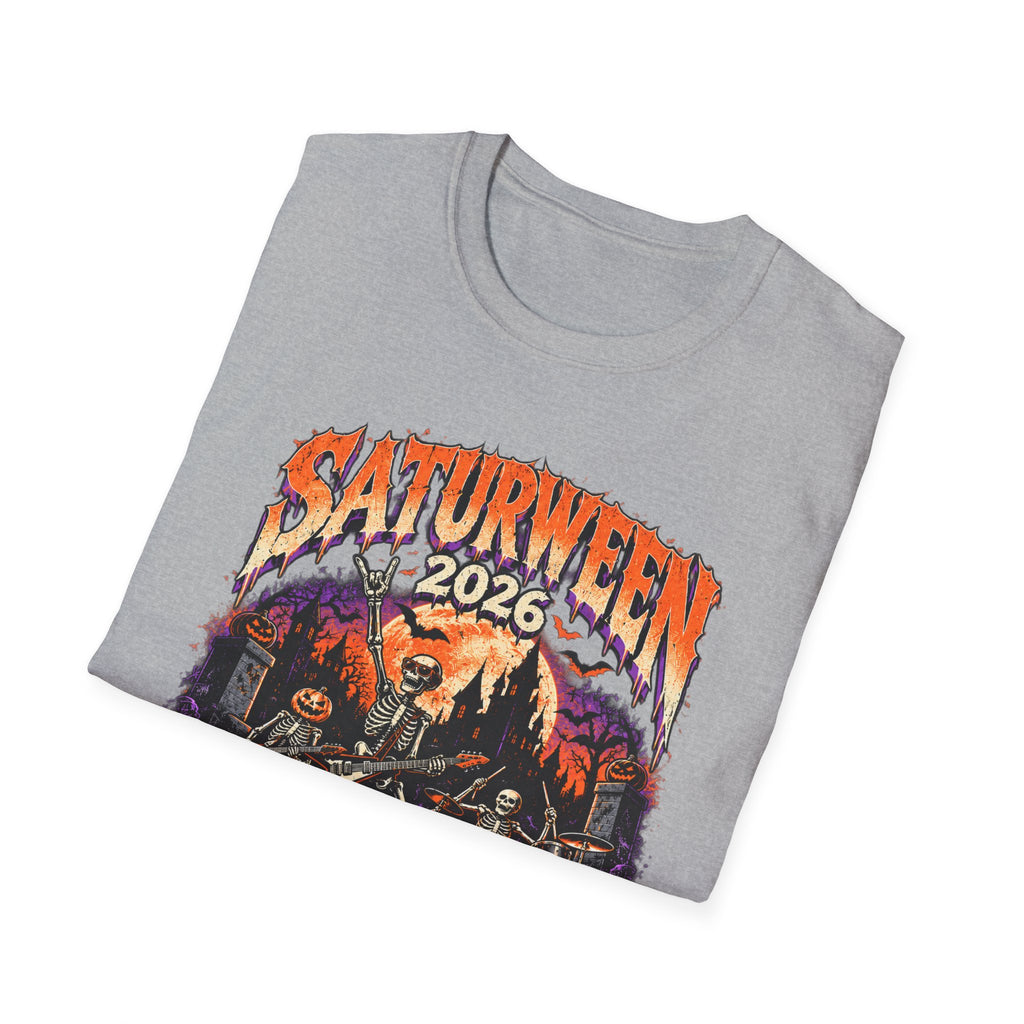 Saturween 2026 World Tour T-Shirt | Halloween Pumpkin Tour Tee