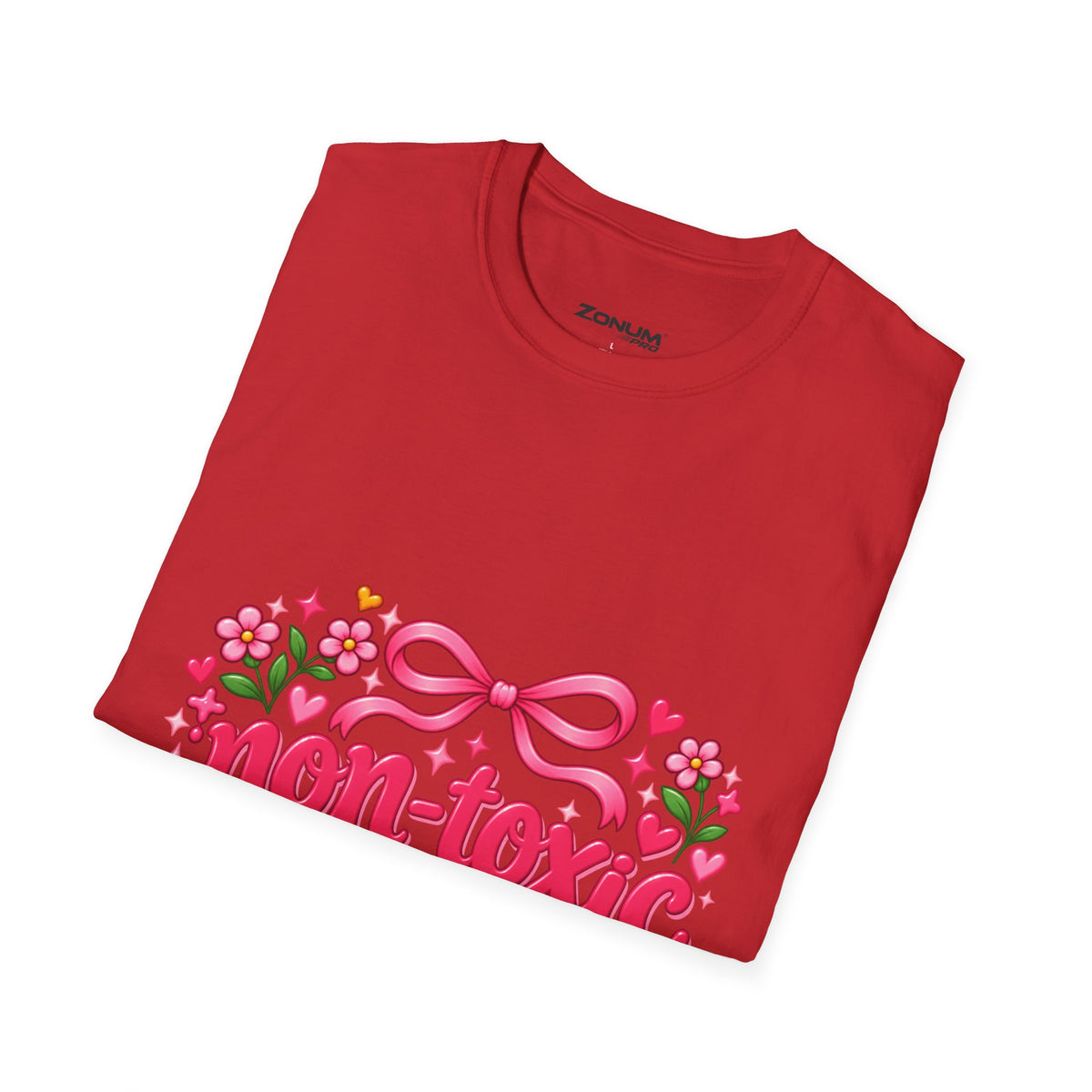 Non-Toxic Pink Graphic T-Shirt 🎀💕
