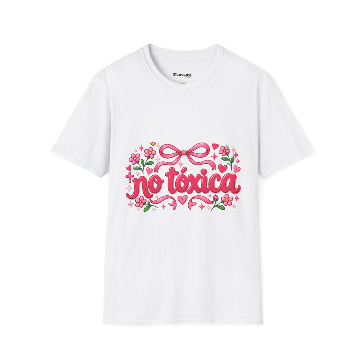 🎀 Camiseta No Tóxica – Estilo Coquette Rosa 💕