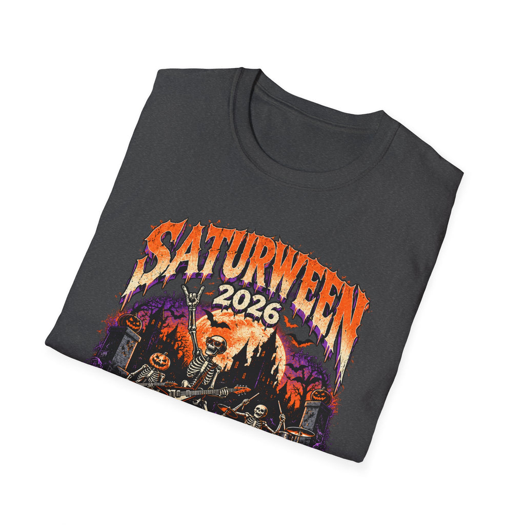 Saturween 2026 World Tour T-Shirt | Halloween Pumpkin Tour Tee
