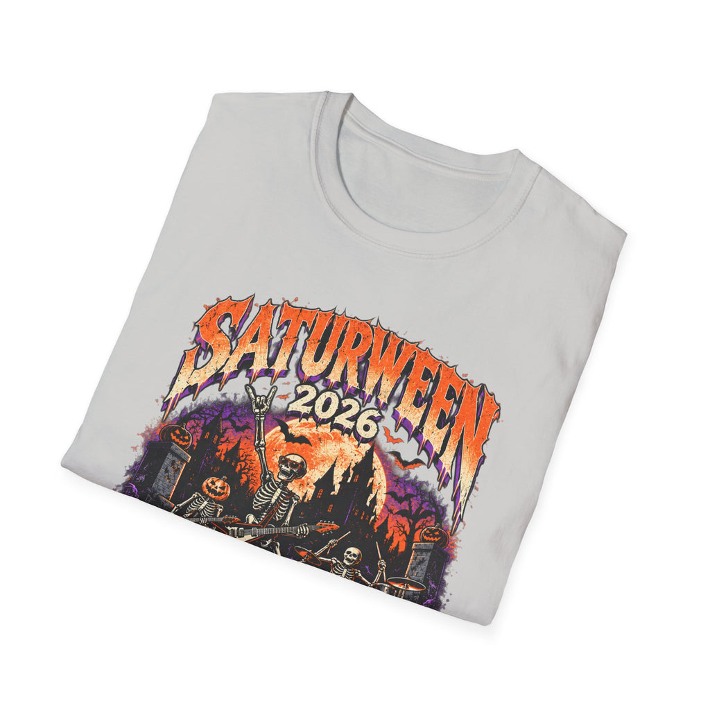 Saturween 2026 World Tour T-Shirt | Halloween Pumpkin Tour Tee