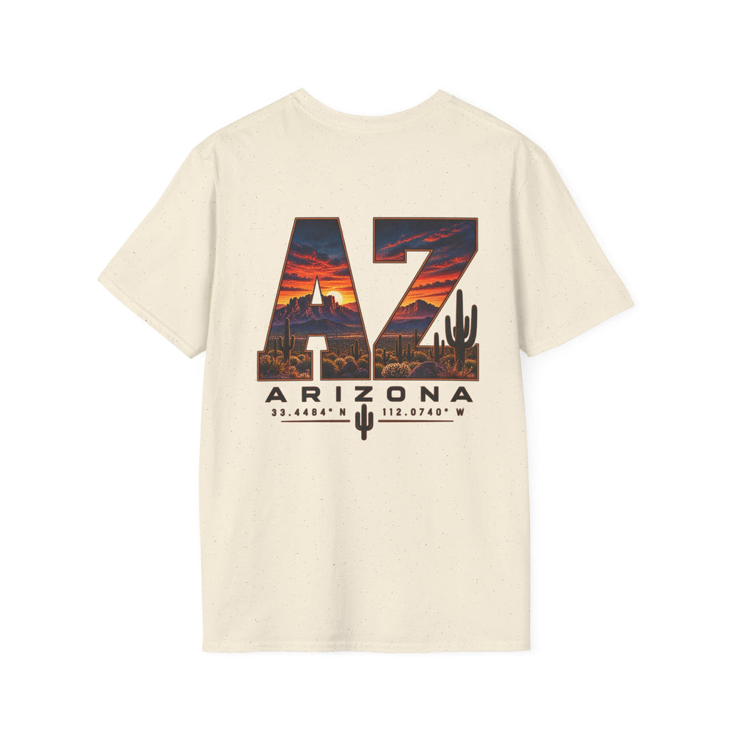 Arizona Cordinates Tee