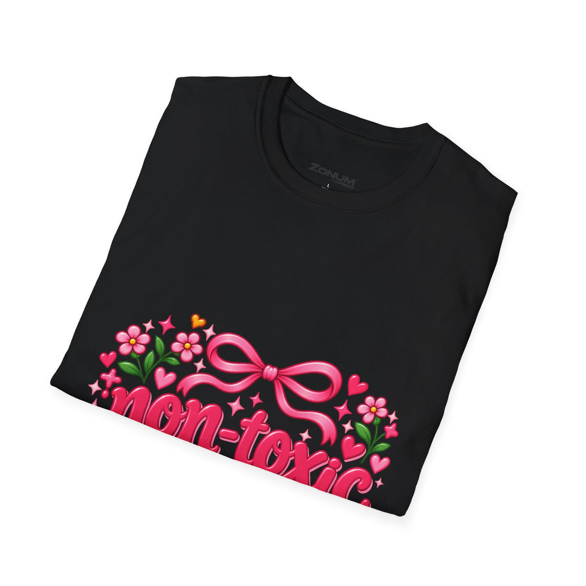 Non-Toxic Pink Graphic T-Shirt 🎀💕