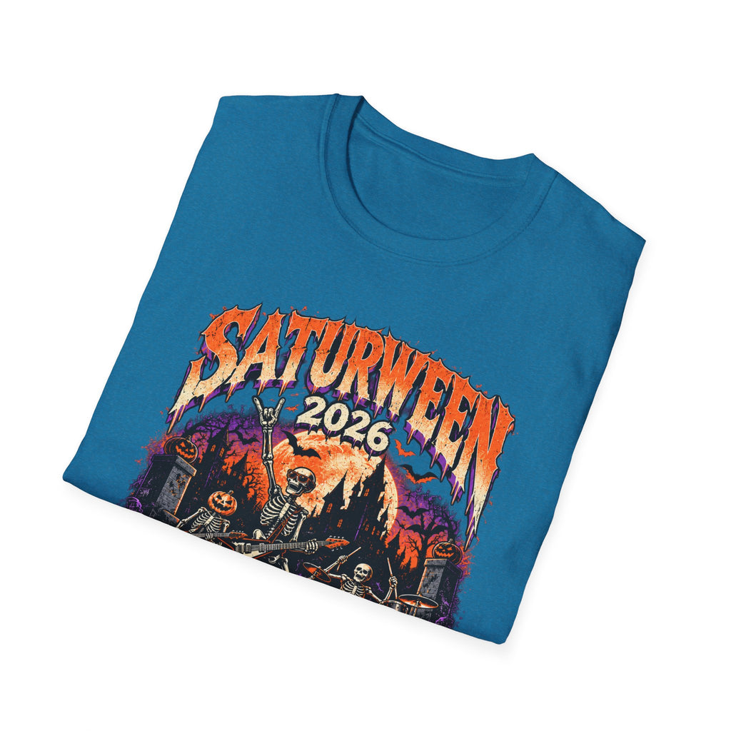 Saturween 2026 World Tour T-Shirt | Halloween Pumpkin Tour Tee