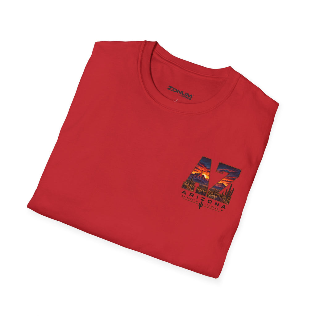 Arizona Cordinates Tee