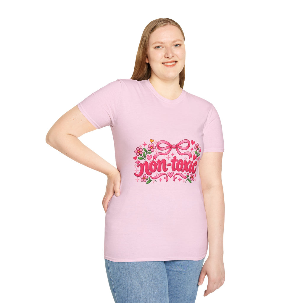 Non-Toxic Pink Graphic T-Shirt 🎀💕