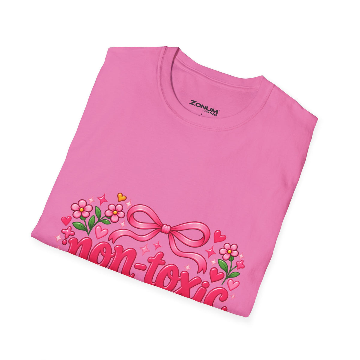 Non-Toxic Pink Graphic T-Shirt 🎀💕