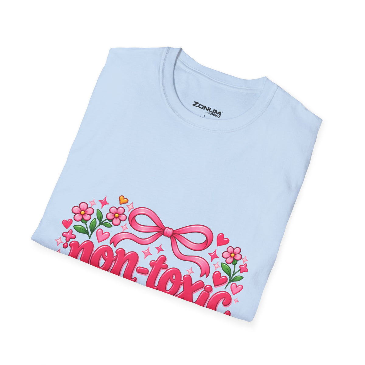 Non-Toxic Pink Graphic T-Shirt 🎀💕