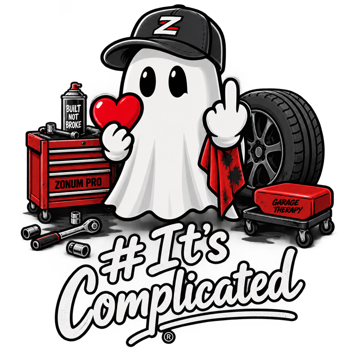 Mechanic Ghost T-Shirt
