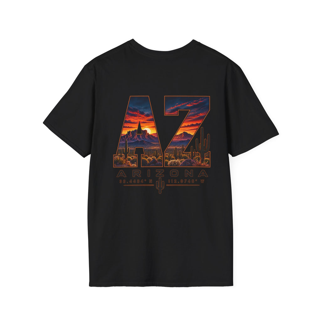 Arizona Cordinates Tee