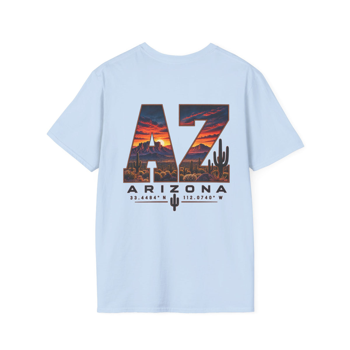 Arizona Cordinates Tee