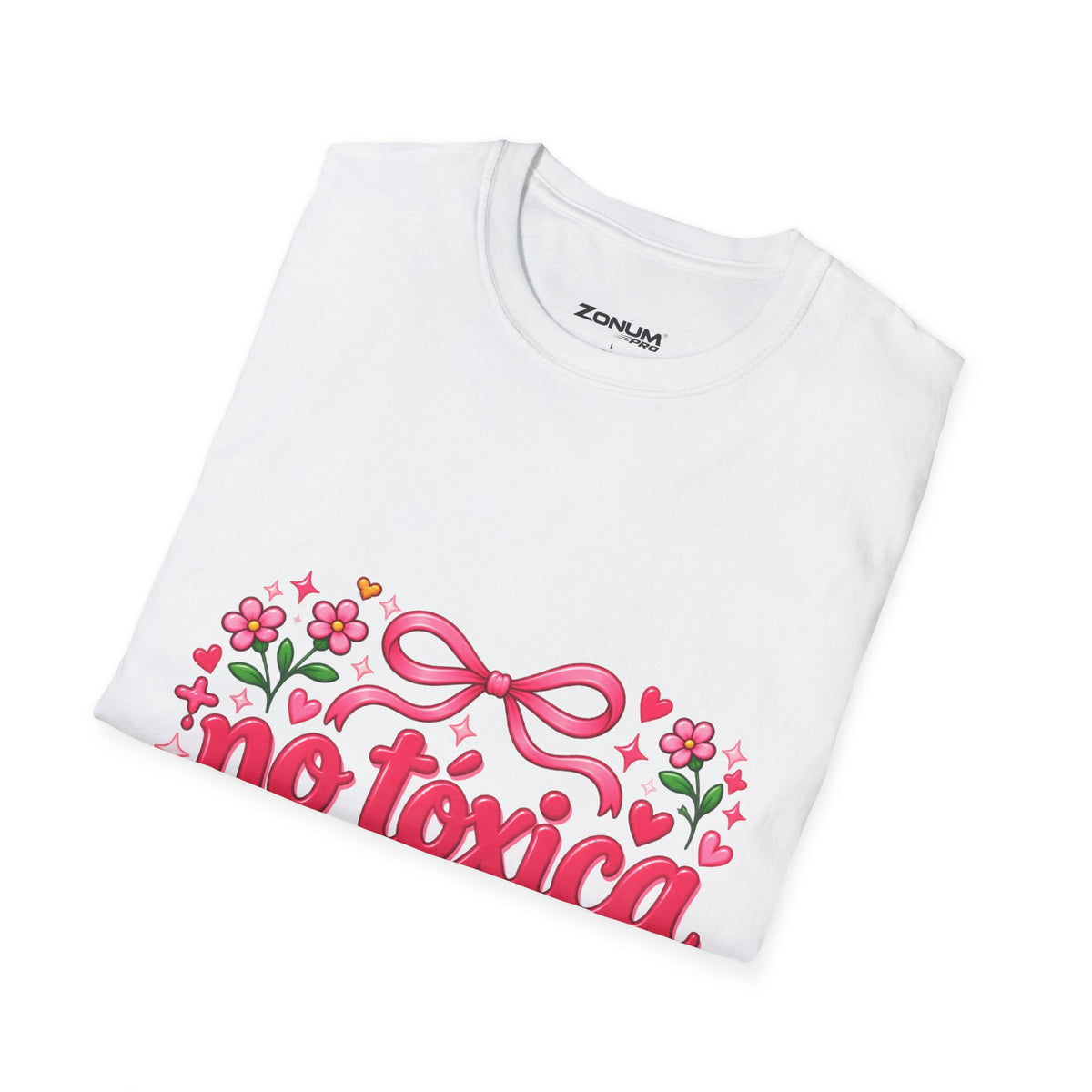 🎀 Camiseta No Tóxica – Estilo Coquette Rosa 💕