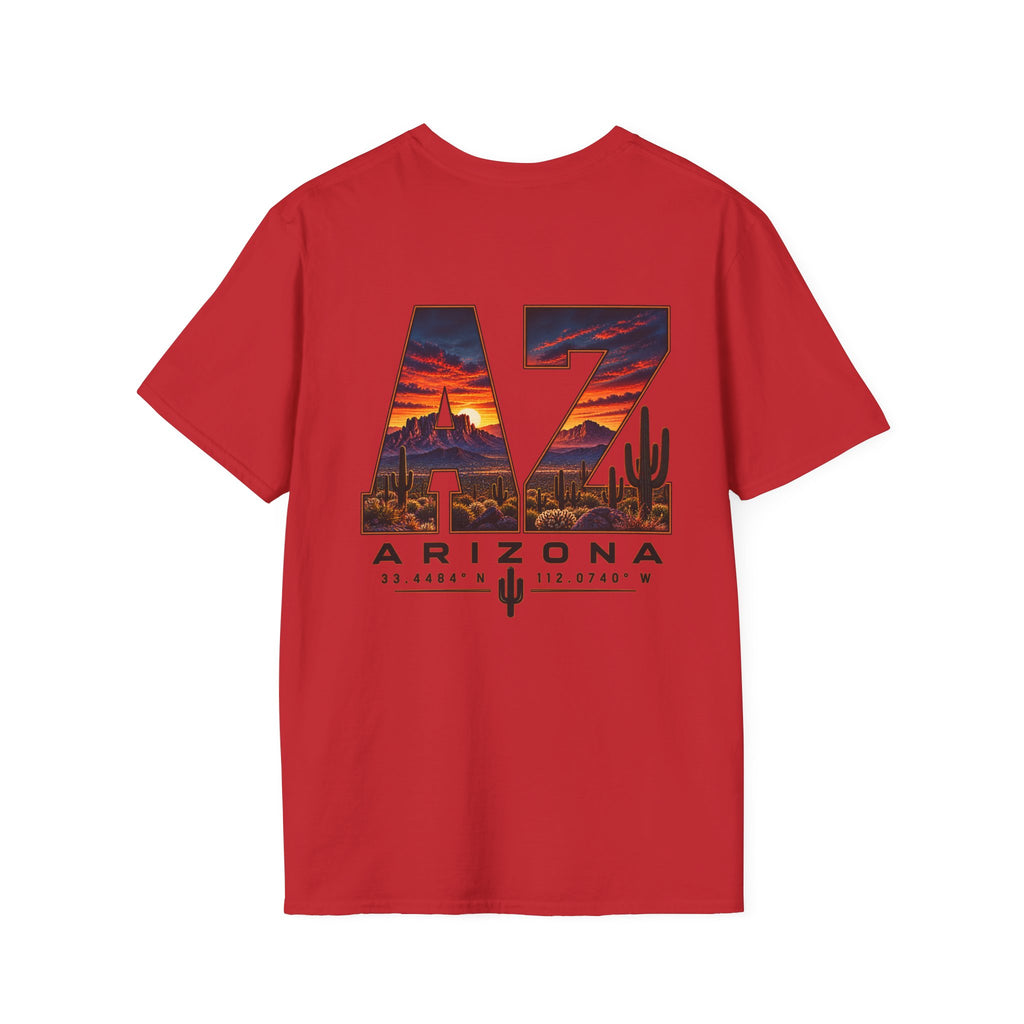 Arizona Cordinates Tee