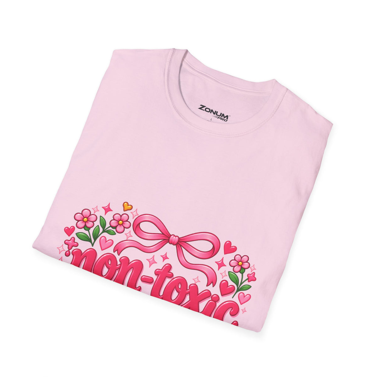 Non-Toxic Pink Graphic T-Shirt 🎀💕
