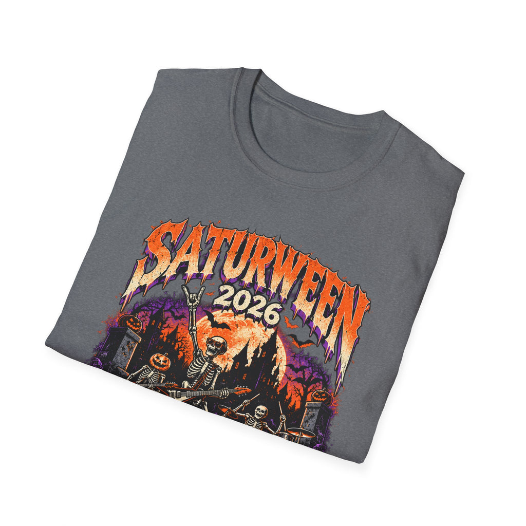 Saturween 2026 World Tour T-Shirt | Halloween Pumpkin Tour Tee