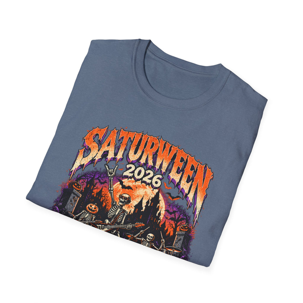 Saturween 2026 World Tour T-Shirt | Halloween Pumpkin Tour Tee