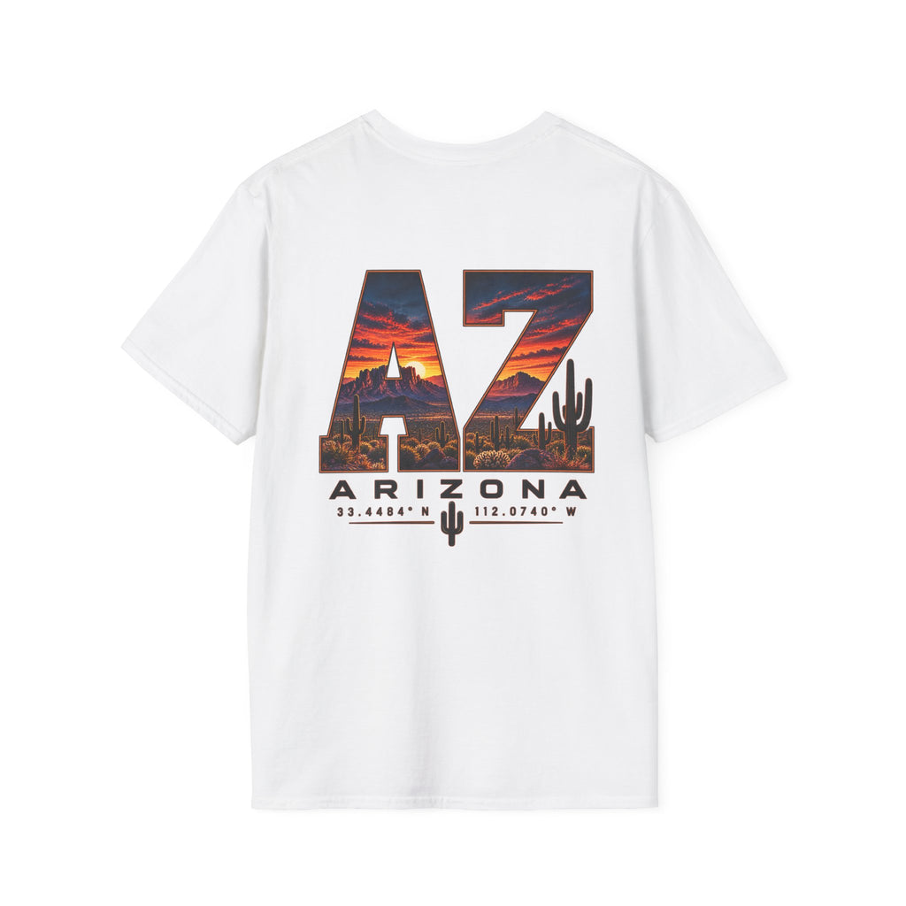 Arizona Cordinates Tee