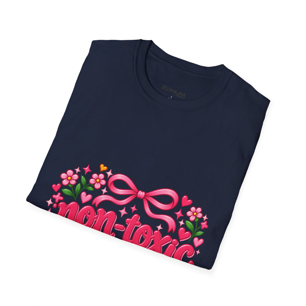 Non-Toxic Pink Graphic T-Shirt 🎀💕
