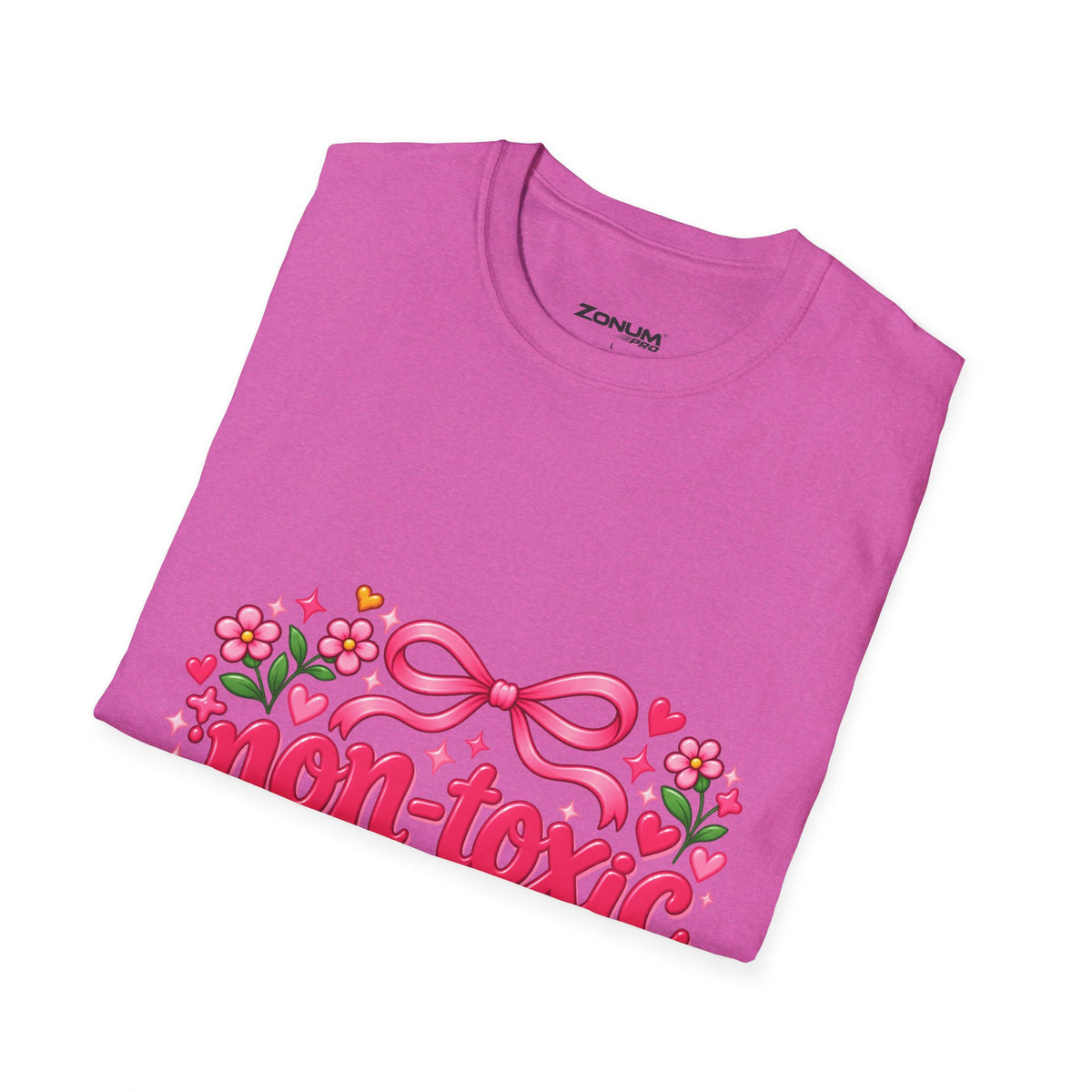Non-Toxic Pink Graphic T-Shirt 🎀💕