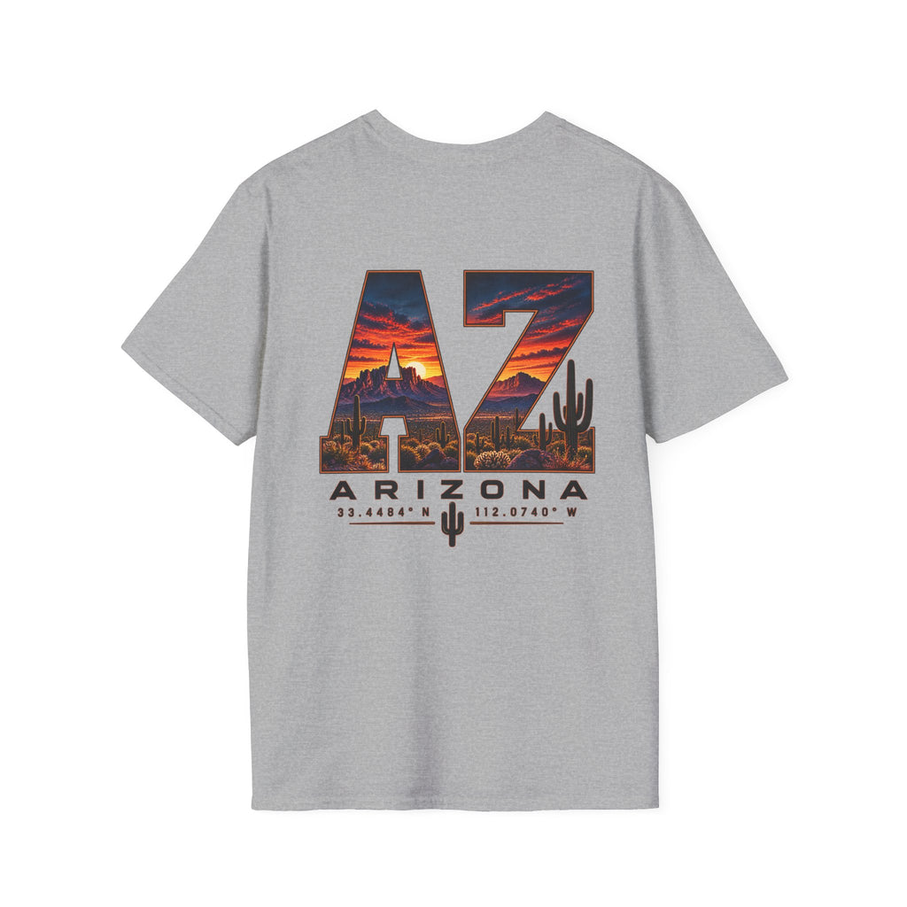 Arizona Cordinates Tee