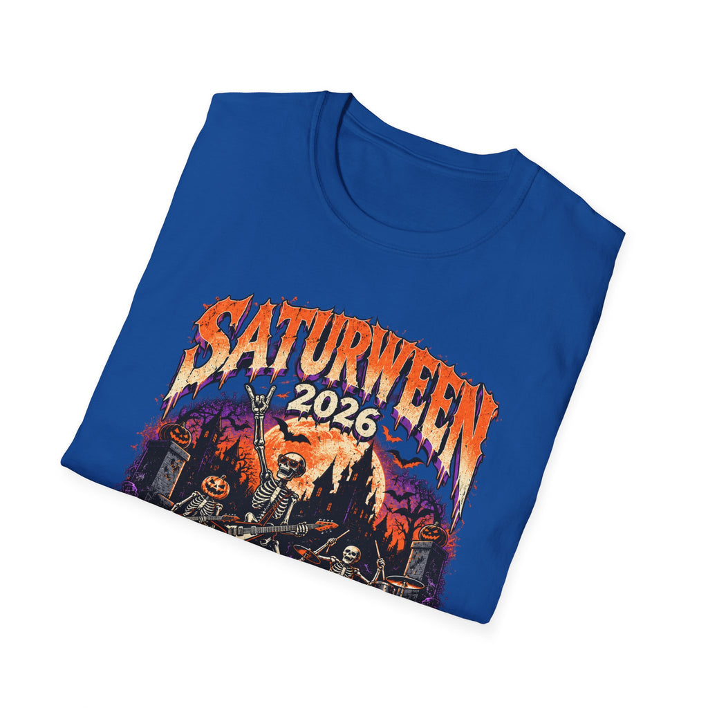 Saturween 2026 World Tour T-Shirt | Halloween Pumpkin Tour Tee