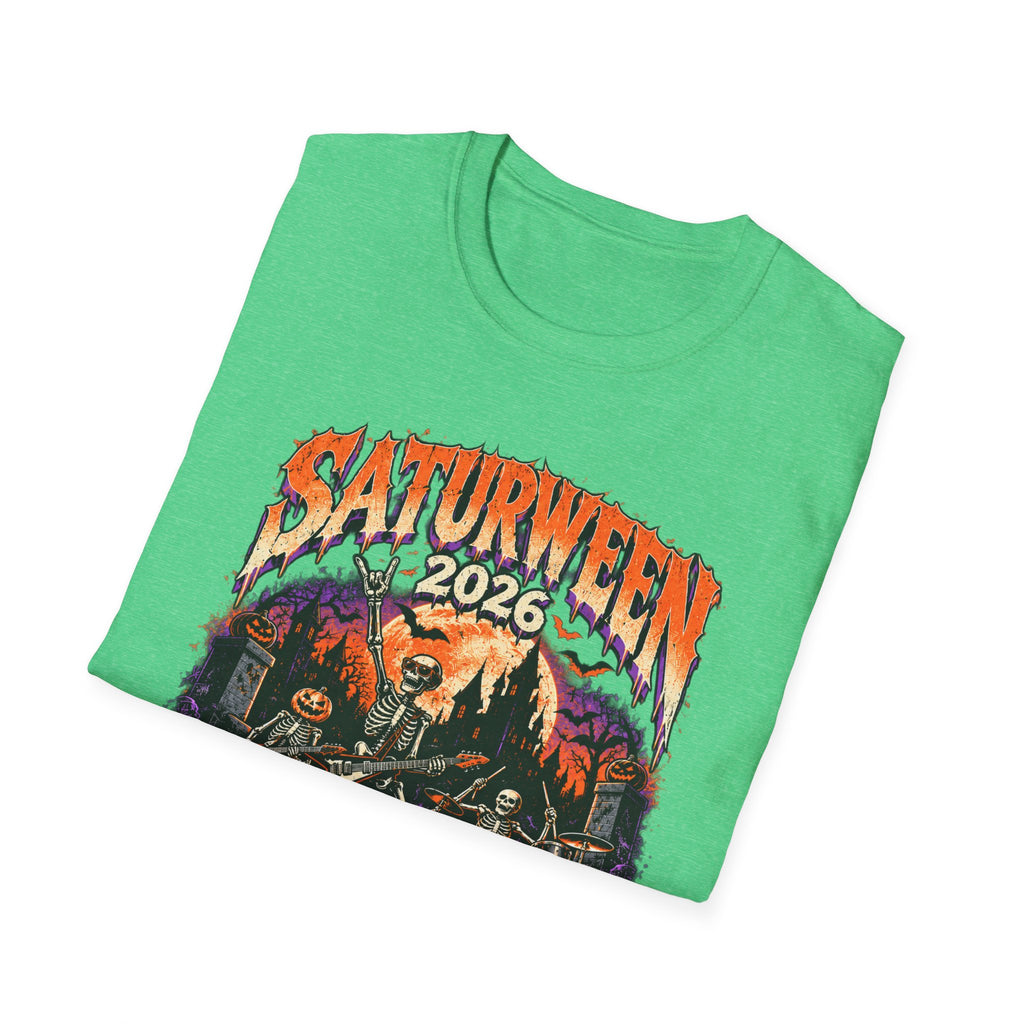 Saturween 2026 World Tour T-Shirt | Halloween Pumpkin Tour Tee