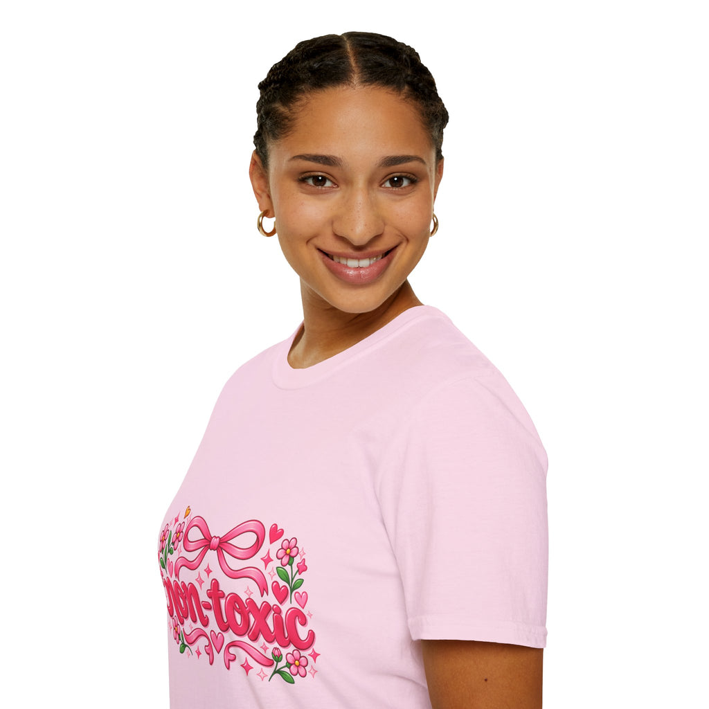 Non-Toxic Pink Graphic T-Shirt 🎀💕