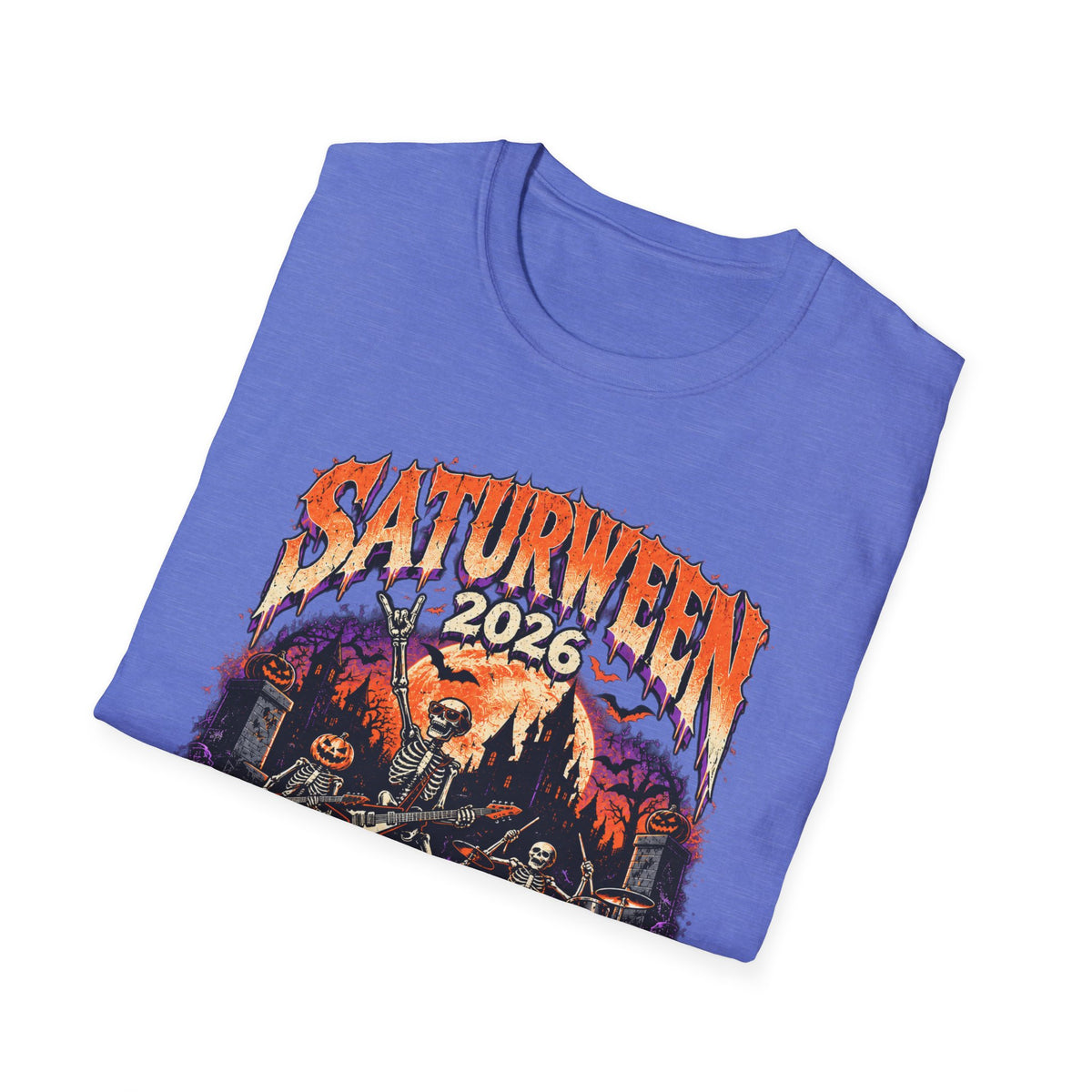 Saturween 2026 World Tour T-Shirt | Halloween Pumpkin Tour Tee