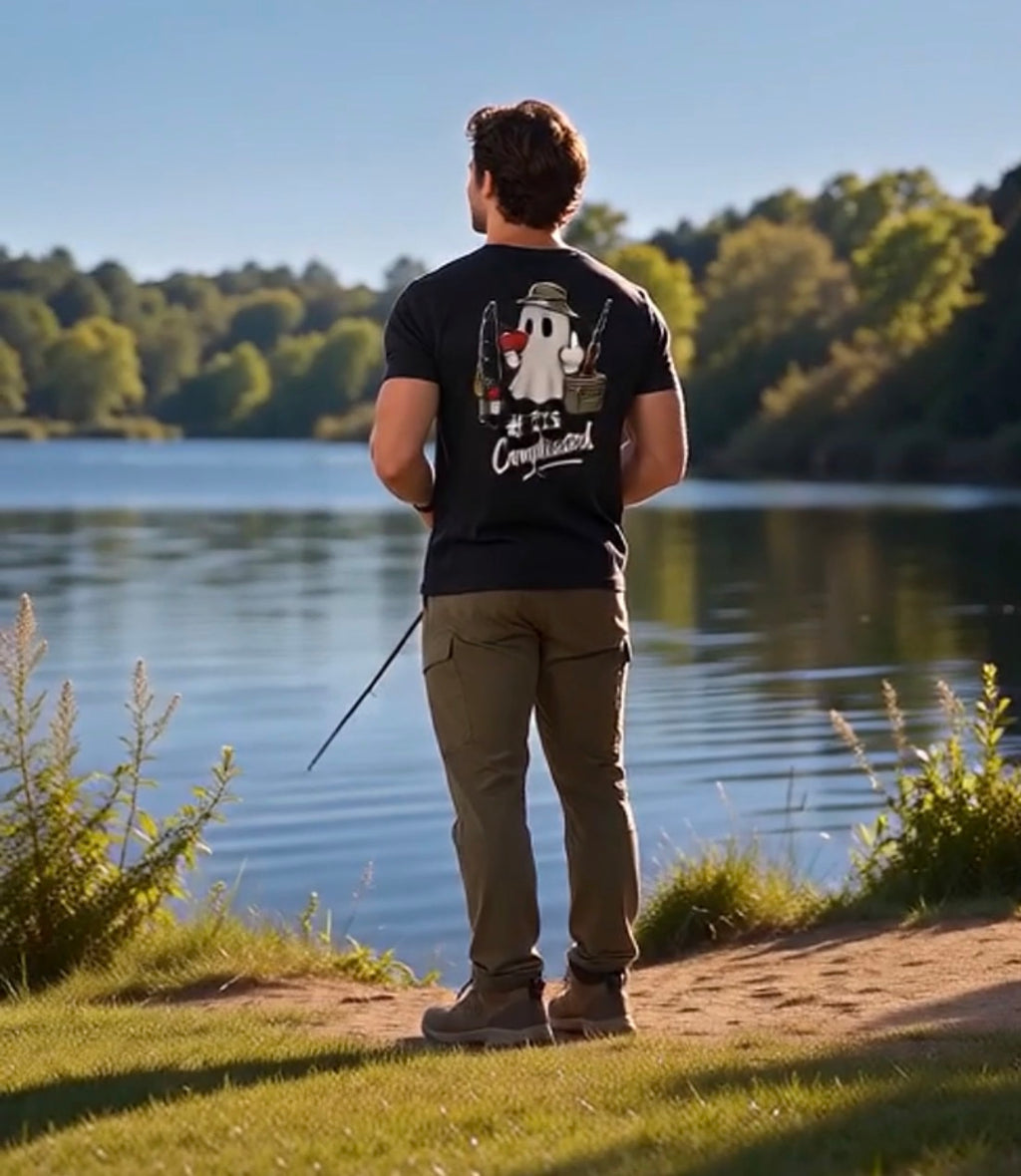 It's Complicated Fishing Ghost T-Shirt